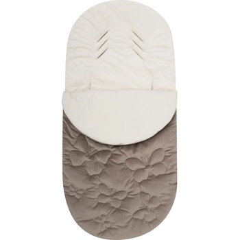 Image 1 of New Baby Зимен чувал за количка New Baby - Пеперуди, 45 х 95 cm, екрю (50096)