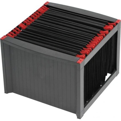 Helit box so závesnými zložkami H6110092 H6110092 čierna, červená 1 ks; H6110092