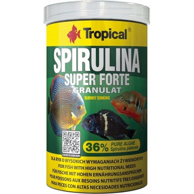 Tropical Spirulina Super Forte Granulat 600 g