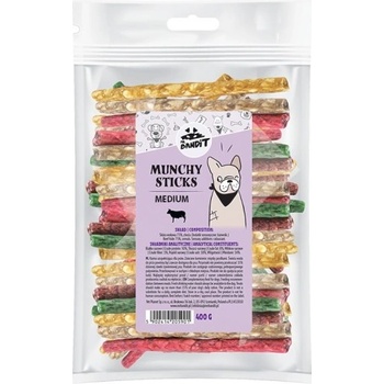 VetExpert Mr. Bandit Muchy Sticks mini - лакомство за куче, цветни пръчици - Полша