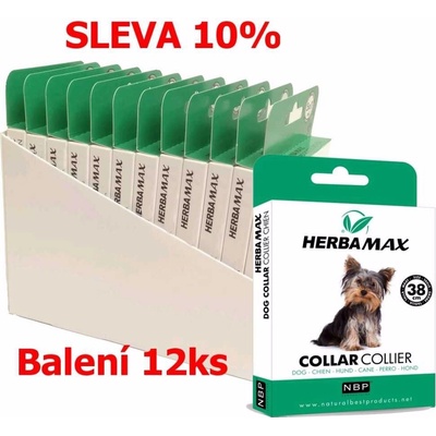Herba Max Collar Dog antiparazitný obojok 38 cm 12ks