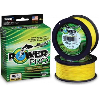 Shimano Pletená šňůra PowerPro 135m/0,19mm/13kg Yellow – Zboží Dáma Shimano Pletená šňůra PowerPro 135m/0,19mm/13kg Yellow – Zboží Dáma