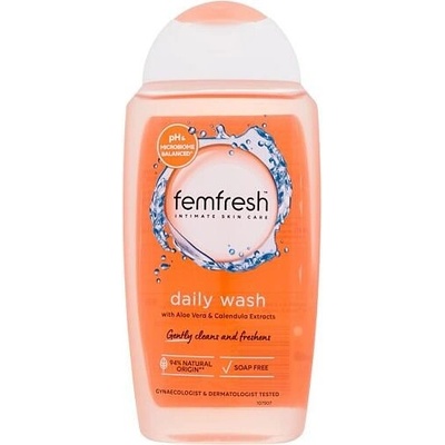 Femfresh Intimní mycí emulze Daily s aloe vera 250 ml