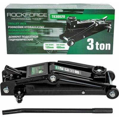 Rock FORCE Hydraulický automobilový zdvihák žaba 3 t