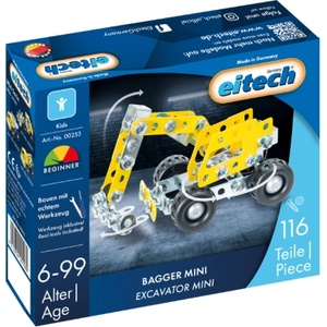 Eitech строителен комплект Мини багер 116 части (00253)