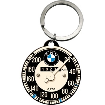 Přívěsek na klíče Poster kulatá BMW Tachometr