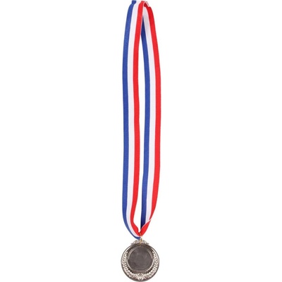 Metal Silver medaila so stuhou