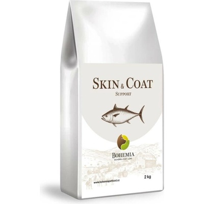 BOHEMIA DIET adult Skin and Coat Support tuňákové lososové 2 kg