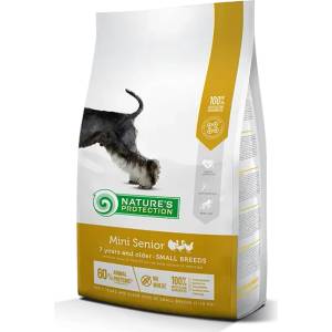 Nature's Protection Nature’s Protection Mini Senior - суха храна за кучета от малки породи (до 10 кг) на възраст над 7 години