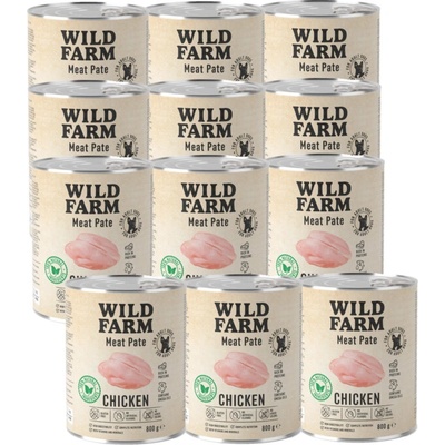 Wild Farm Paštéta z kuracieho mäsa 12 x 800 g
