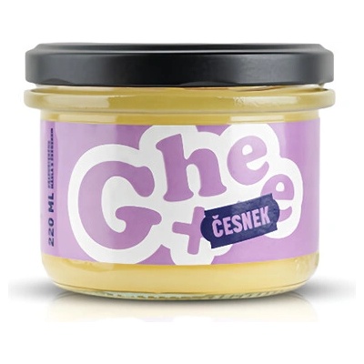 České Ghíčko Přepuštěné máslo česnek 180g