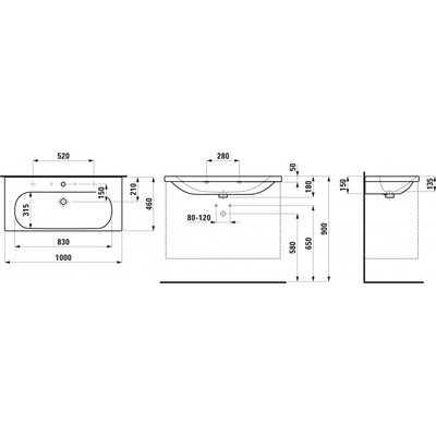 Laufen Lua H8100890001071