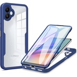 Techsuit Калъф за Samsung Galaxy A06 + Протектор - ColorVerse 360 Series - Син