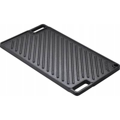Vevor Dvoustranná pánev 42 cm litinová