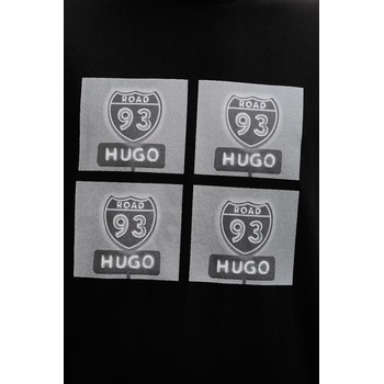 HUGO Памучна тениска HUGO Draxon (50558405)