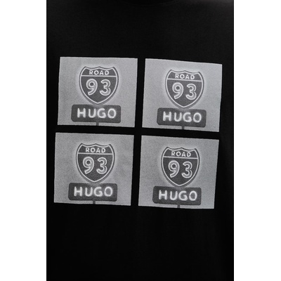 HUGO Памучна тениска HUGO Draxon (50558405)