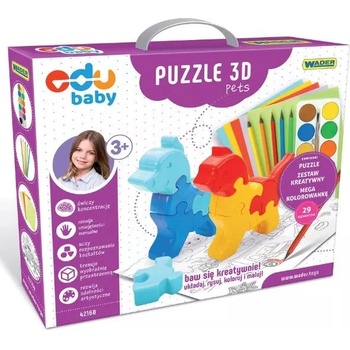 Wader Wader: 3D пъзел - Животни (42160)
