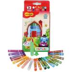 COLOKIT Маслен пастел COLOKIT "Oil Pastel", 12 различни цвята OP-C011 (OP-C011)