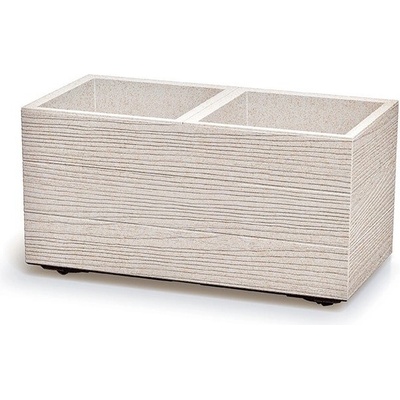 Prosperplast Kvetináč MADERA CASE eco wood 57,7 cm biely eco