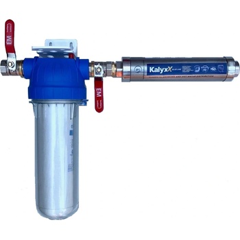 Aquatopshop.cz set filtr se změkčovačem vody IPS Kalyxx BlueLine IPSKXG1 - G 1" - horizontální montáž