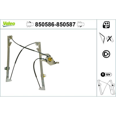 Zvedací zařízení oken VALEO 850586