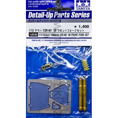 Tamiya Yamaha YZR-M1 2009 Front Fork Set 1:12