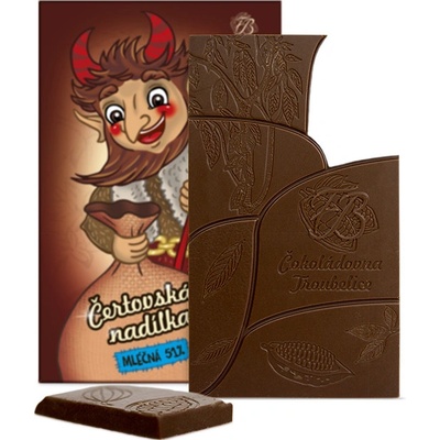 Čokoládovna Troubelice Čokoláda čertík mléčná 51% 45 g