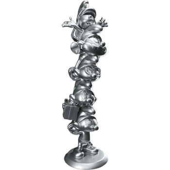 Plastoy The Smurfs Resin Smurfs Column Silver Limited Edition 50 Cm
