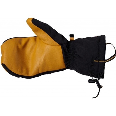 Warmpeace mittens Teddy black/brown