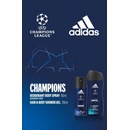 Kosmetické sady Adidas UEFA Champions League Edition deospray 150 ml + sprchový gel 250 ml dárková sada