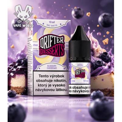 Juice Sauz Drifter Desserts Salts Blueberry Cheesecake 10 ml 20 mg