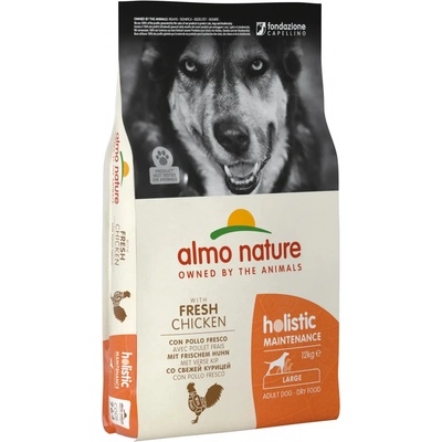 Almo Nature Holistic Maintenance L Kurča a ryža 12 kg