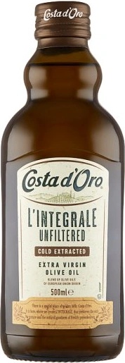 Costa d'Oro l'Integrale екстра върджин зехтин нефилтриран 500 ml
