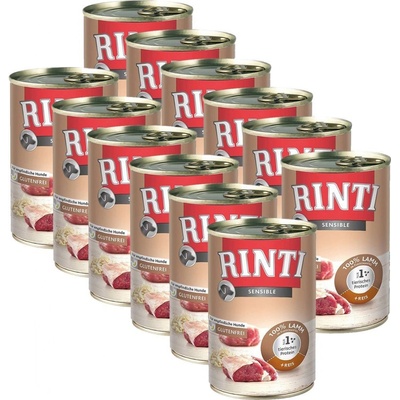 Rinti Sensible jehně a rýže 12 x 400 g