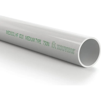 Image 1 of Kouvidis Halogen free & Low Smoke Твърда тръба за вътрешно/външно полагане Ø40