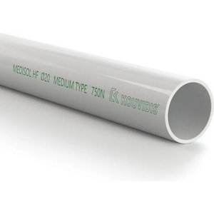 Kouvidis Halogen free & Low Smoke Твърда тръба за вътрешно/външно полагане Ø40