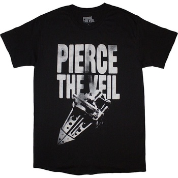 Pierce The Veil Риза Large Text Unisex Black S (PTVTS02MB01)