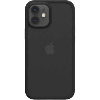 SwitchEasy AERO Plus Case - тънък хибриден кейс 0.38 мм. съвместим с MagSafe за iPhone 12, iPhone 12 Pro (черен)