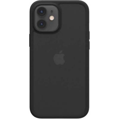 SwitchEasy AERO Plus Case - тънък хибриден кейс 0.38 мм. съвместим с MagSafe за iPhone 12, iPhone 12 Pro (черен)
