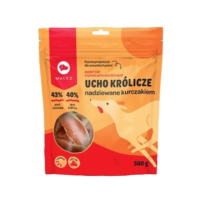 MACED Králičí ucho s kuřecím masem 500 g
