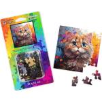 WoodMix Puzzles Дървен пъзел WoodMix, Котки, 40 части - Scottish Fold (WM-P40-0011)