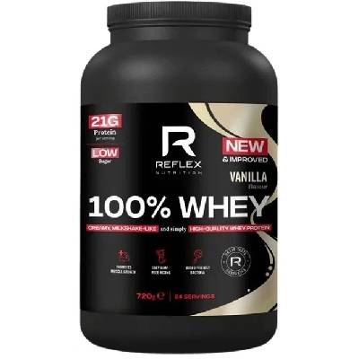 Reflex Nutrition 100% Whey Protein 720 g Príchuť: vanilka