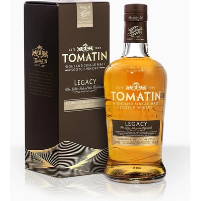 Tomatin Legacy 43% 0,7 l (kartón)