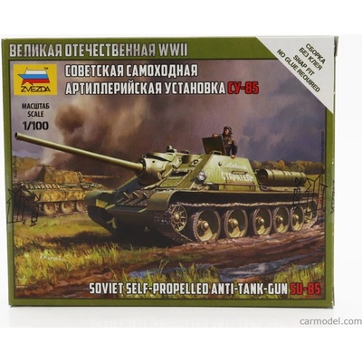 Zvezda Accessories Soviet Self-propelled Anti-tank Gun 1:100
