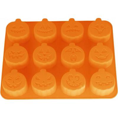 TORO Silikonová forma na muffiny 12ks 27x21cm Halloween