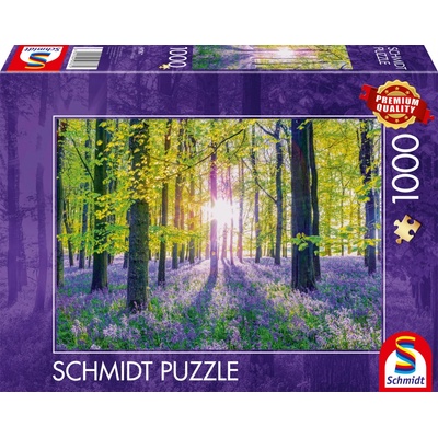 SCHMIDT Jemné modré zvonky v lese 1000 dílků