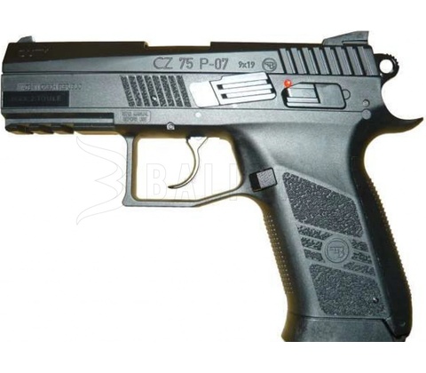 ASG CZ 75 P-07 Duty CO2 černá plynová
