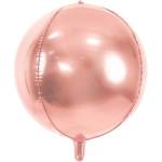 Party Deco Фолиев Балон Сфера, Розово Злато, 40см (fb13m-019r)