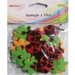 Brewista Felt Ladybugs and Flowers Stickers 28pcs