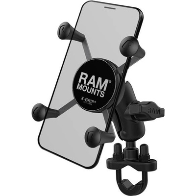 RAM MOUNTS Držák telefonu RAM® X-Grip® s U-šroubem na řídítkách - krátký